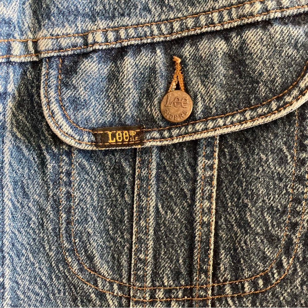 Vintage Lee Denim Jacket Save the Plantat Hard Rock Cafe Maui - Picture 5 of 6